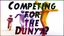 Competing for the Dunya? ᴴᴰ ┇ Kinetic Typography ┇ by Sheikh Yusuf Estes ┇ TDR ┇