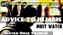 Advice To Muslim Hijabi's ᴴᴰ ┇ Must Watch ┇ Sheikh Omar Suleiman ┇ The Daily Reminder ┇