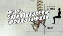 MUST SEE! Sitting Toilets Pose a Danger to Health - #Health