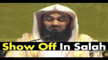 [Funny] Show Off In Salah | Mufti Menk