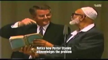 Ahmed Deedat - Pastor caught unaware of 'word for word' copying in the bible!