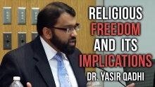 Religious Freedom and its Implications - Harvard University ~ Dr. Yasir Qadhi | 1st May 2014