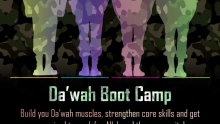 Da'wah Boot Camp - Yusha Evans - 27-28. April
