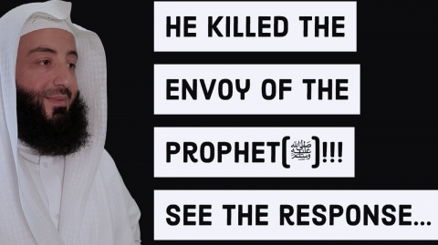 He killed the Envoy of the Prophet(ﷺ) || Ustadh Wahaj Tarin || AMAZING