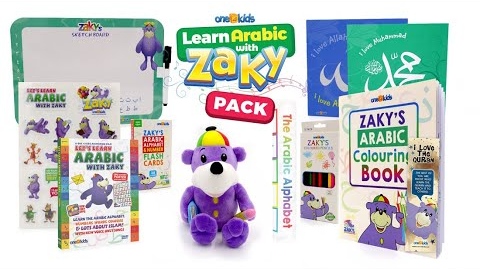 NEW - Learn Arabic with ZAKY Pack
