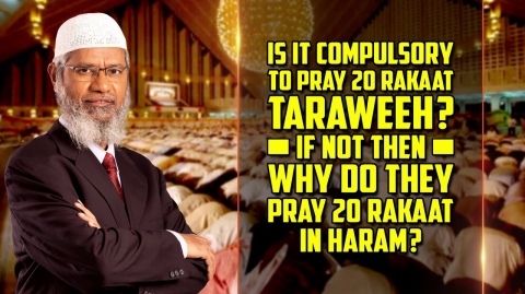 Is it Compulsory to Pray 20 Rakaat Taraweeh? If not then Why do they Pray 20 Rakaat in Haram?