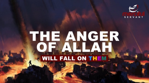 THE ANGER OF ALLAH WILL FALL ON THEM