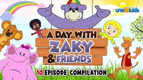 A DAY WITH ZAKY AND FRIENDS | 10 EPISODE COMPILATION