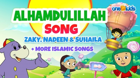 Alhamdulillah Song by Zaky, Nadeen & Suhaila + more Islamic Kids Songs