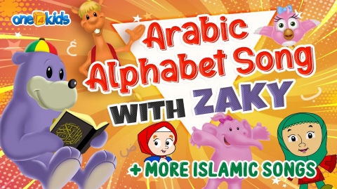 Arabic Alphabet Song With Zaky + More Islamic Songs - Zaky, Kazwa & Nadeen