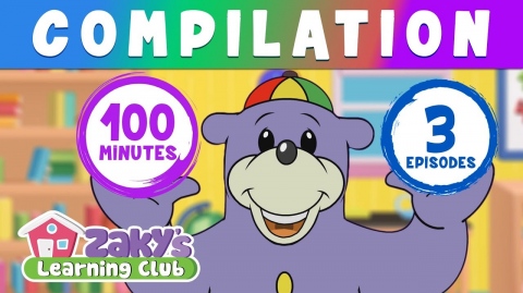 Zaky's Learning Club (Compilation) - EPISODES 7,8 & 9