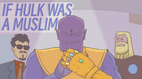 Avengers vs Thanos: If Hulk was a Muslim